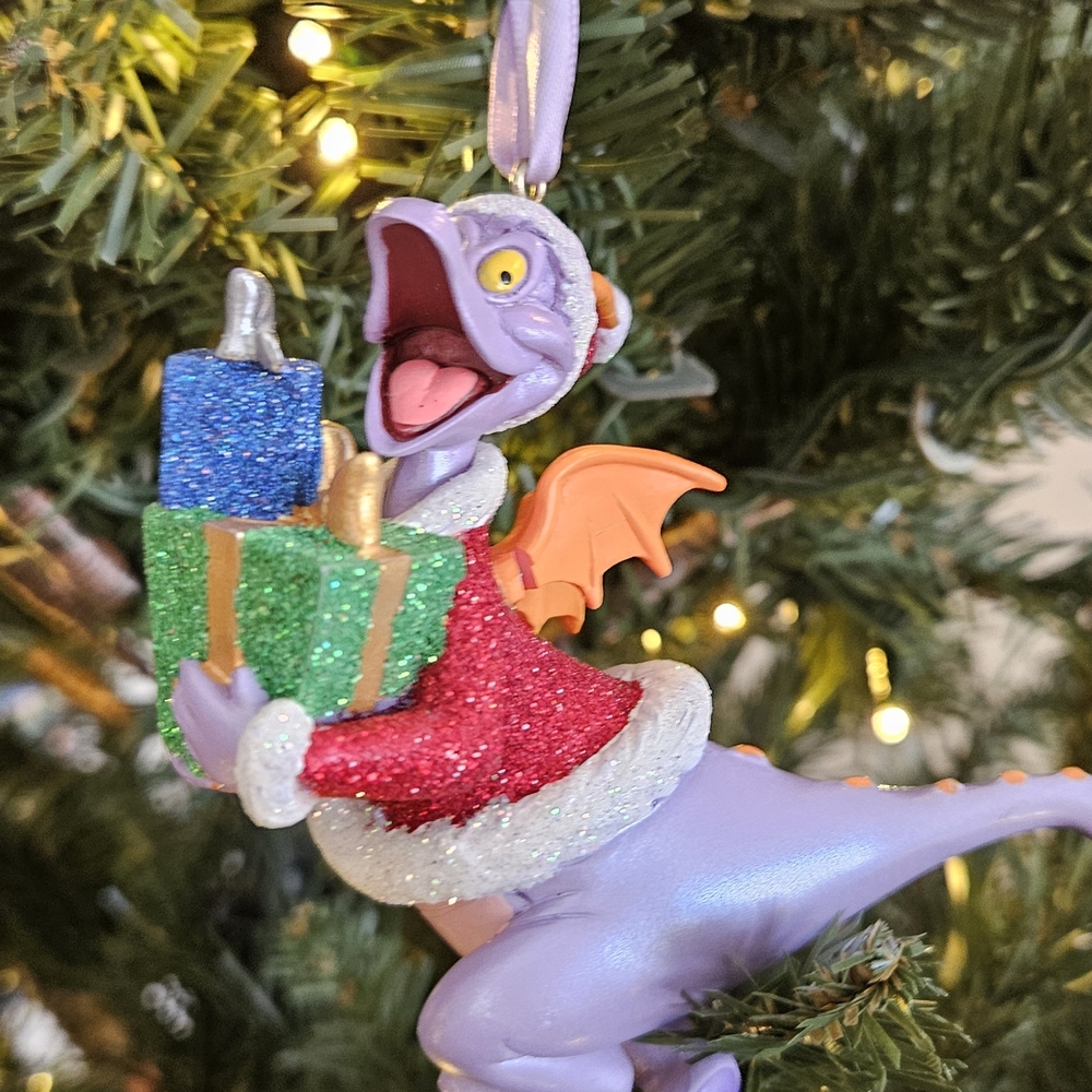 Disney Purple Dragon Ornament